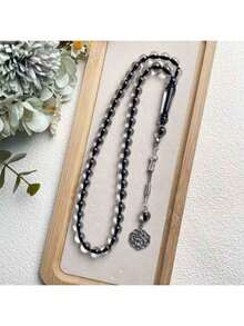 New Muslim Prayer Beads 45pcs 10mm Resin Handheld Arabic Rosary Tasbih Middle East Prayer Beads - Multicolor - View 2