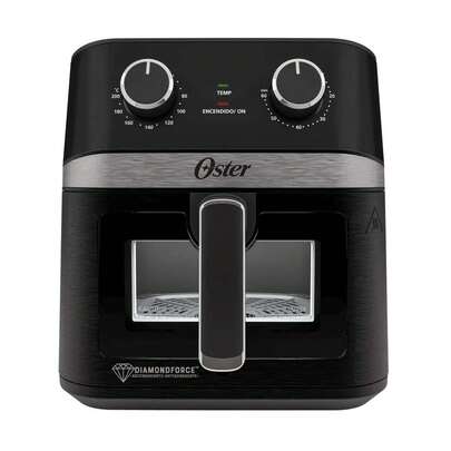 Freidora de Aire Oster DiamondForce 6 Litros Negra CKSTAF60WMDF