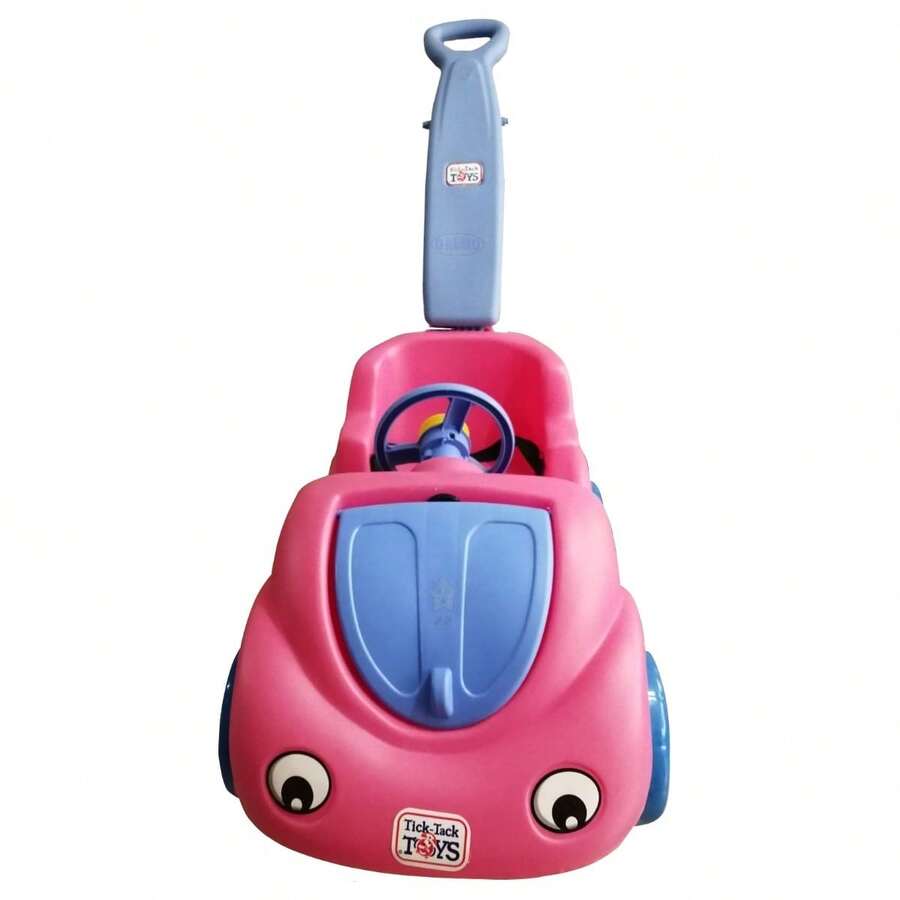 Carrito Push Tick tack Bocho Mini Car Nuevo / Gm - Rosa - Ver 1