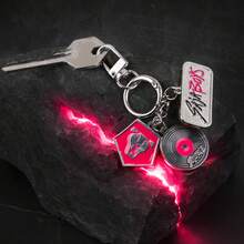 1 PC Netflix Officially Licensed Kpop Demon Hunters 3D Figurine Bag Clip Charms Anime Figure Keychain Anime Collector Keyring Backpack Decor Multiple Characters Gift Set Gifts For Mother, Father, Graduation, And Teacher - Multicolor - View 12