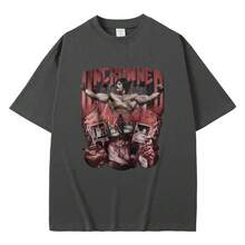 Funny Uncrowned Mike Mentzer Steroid Pump Cover T-Shirt 2025 Summer Men's Women's Gym Fitness Short Sleeve Pure Cotton T-Shirt - Grey - View 2