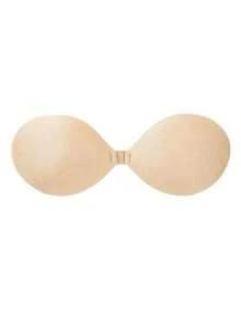 1 Pair Women's Adhesive Bra, Invisible Strapless Push-Up Bra, Breathable Self-Adhesive Backless Bra For Wedding, Party & Backless Dresses - Multicolor - View 16