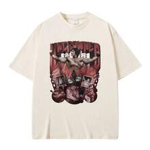 Funny Uncrowned Mike Mentzer Steroid Pump Cover T-Shirt 2025 Summer Men's Women's Gym Fitness Short Sleeve Pure Cotton T-Shirt - Grey - View 12