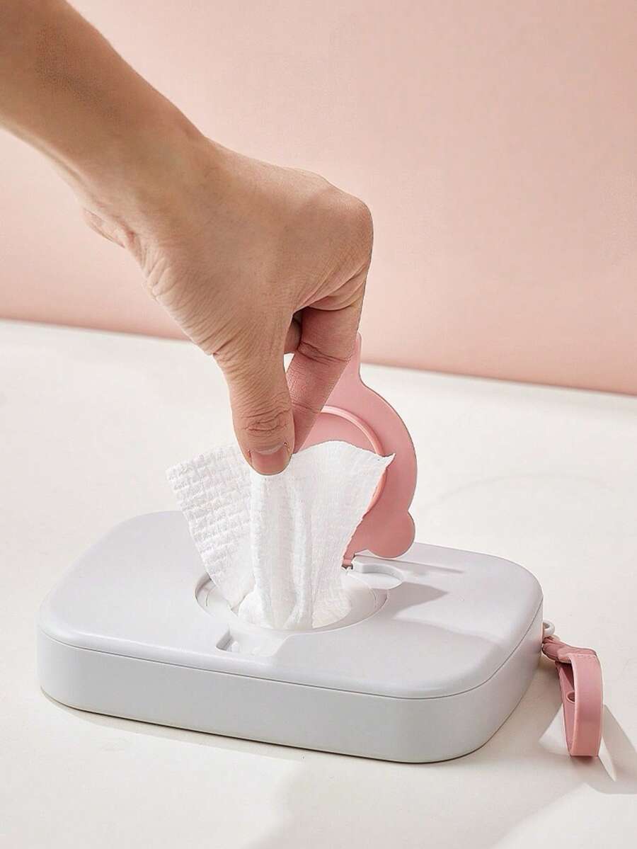 1pc Portable Refillable Wet Wipes Case For On-The-Go Freshness: Compact, Lightweight, Reusable Wet Wipes Bag Designed To Keep Wipes Fresh And Moist, Ideal For Outdoor Trips, Camping, Hiking, Travel, Picnics, Backpacking, Gyms, Car Compartments, Beach Days, Everyday Use, And Convenient Wipe Access In Any Setting