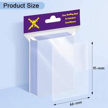 100/200 chiếc bao đựng thẻ phát sáng màu xanh dương, bao đựng thẻ bóng chày, bao bảo vệ thẻ trong suốt 1 xu, thích hợp cho thẻ giao dịch, bao đựng thẻ giao dịch mềm, bao đựng thẻ thể thao, bao bảo vệ thẻ, bao đựng thẻ, bao bảo vệ thẻ bằng nhựa, thích hợp cho thẻ - Phim thẻ - Xem 12