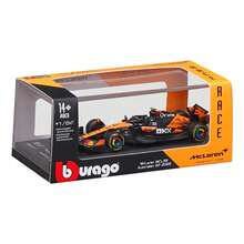 Burago Red Bull Model mobil balap F1 skala 1:43 Bragos SF25/AMR25/W16 dari paduan logam presisi, dan model skala 1:64 RB21 #1 Verstappen, SF25 #44 Hamilton, MCL39 #4 Norris. - MultiWarna - View 7