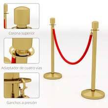 HOMCOM Safety Cones & Barriers - A - Xem 5