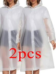 1 Áo khoác mưa EVA chống thấm nước cho nữ, Áo mưa có mũ trùm đầu, cài nút, thoáng khí, thời trang - Chống gió, che phủ toàn diện, có mũ trùm đầu và dây rút, Áo mưa EVA dày dặn, chống thấm nước có thể tái sử dụng, Thích hợp cho đi bộ đường dài, phiêu lưu ngoài trời, đạp xe, du lịch, hoạt động ngoài trời và sử dụng hàng ngày, Áo mưa di động cho người lớn nữ, Quần áo ngoài trời cho nữ, Áo mưa cách nhiệt khi đi bộ đường dài, Quà tặng cho bạn gái, Quà tặng cho cún con, Lễ hội hóa trang, Trang trí tiệc, Lựa chọn mùa xuân hè, Quà tặng cho phù dâu, Trang trí phòng, Trang trí phòng ngủ, Bãi biển, Du lịch, Dành cho nam, Dành cho nữ, Kỳ nghỉ, Đồ dễ thương, Quà tặng Ngày của Mẹ, Trang trí phòng ngủ, Vườn, Trang trí nhà bếp, Mùa hè, Bãi biển, Đồ dùng cần thiết khi đi du lịch, Trang trí phòng, Đồ chơi mềm, Lễ tốt nghiệp - trắng - Xem 10