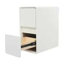 YUNRUX Nightstands - White - View 6