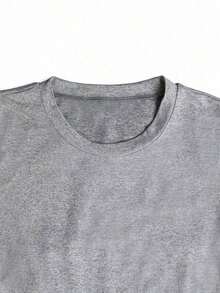 A Simple Solid-Color Short-Sleeved T-Shirt Set For Women, Suitable For Daily Wear And Easy To Match With Various Outfits. Includes 1 Piece - Multicolor 9 - View 6
