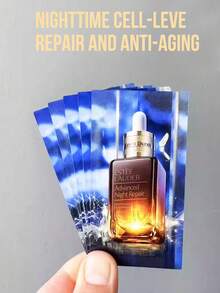 Estée Lauder 密集修护精华液，高级面部精华，有1.5/7/15毫升三种规格可选，3天内对抗“夜间疲劳老化”，提亮肤色26%，2周内减少顽固皱纹10%，提升肌肤紧致度10%，全面修护光损伤，93%的用户认可更快恢复，89%的用户认可效果更佳，蕴含发酵酵母提取物和猴面包树籽提取物，值得信赖的细胞级夜间修护，适合所有肤质。 - 雅詩蘭黛特潤修護肌活精華露 - 查看 9