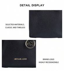 Michael Kors Mercer Solid Color Women's Handbag 35S1GM9T0L BLACK - 黑色35S1GM9T0L BLACK - 查看 9