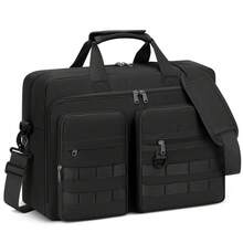 NEWHEY 15.6/17.3 Inch Men's Professional Messenger Bag, Waterproof Polyester Laptop Bag, Business Computer Bag, Laptop Bag - Multicolor - View 10