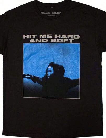 Mens Billie Eili Sh Hit Me H Ard And Soft Tracklist T-Shirt  Tops,Tops For Women,Men Clothes,Mens Tshirts,Boys Tshirt,Girls Clothes,Girls Tops,Girls Holiday,Summer Tops,Graphic Tee,Summer Clothes,Family Matching Outfit,Summer Holiday Outfits