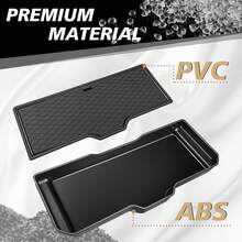 Compatible con Nissan Frontier 2022-2025 2026 Accesorios Organizador de ConCentral para Debajo de los Controles de Clima Bandeja - A - Ver 9