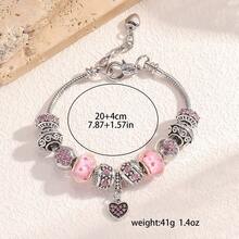 This New Bracelet Is Made Of Stainless Steel And Features Inlaid Details. It's Elegant, Casual, And Unique. - Pandora06 - 查看 3