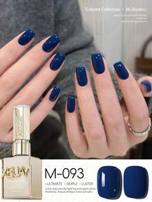 XEIJAYI 1pc 15ml Glossy Gel Nail Polish Soak Off LED Cured, Perfect For DIY Manicures & Salon Quality Home Use, Ideal Gift For Women - 彩色 - 查看 47