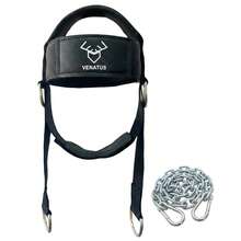 Venatus Neck Exercise Harness - Strength And Endurance Training - Black - View 1