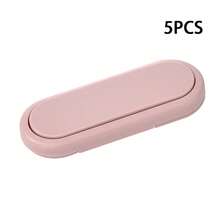 5pcs Child Safety Locks, Invisible Button Drawer Locks, Childproof Cabinet Locks For Toddlers - Multicolor 1 - View 9