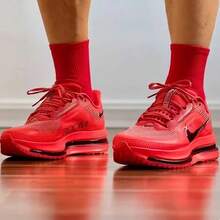 Nike Zapatillas deportivas nuevas para hombre, zapatillas para correr Pegasus, zapatillas para correr transpirables - Rojo/Negro - Ver 3