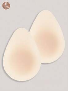 2Pcs Waterdrop Shape Silicone Lift Nipple Patches, 1-Second Instant Lift Non-Slip Nipple Covers For Women - Multicolor - View 7