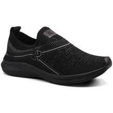 Adult Orthopedic Flat Sole Sneakers, Lace-Free, Easy To Put On, Lightweight For Daily Activities And Walking, Breathable Flat Sole, Sizes 34 To 43 - màu đen - Xem 4