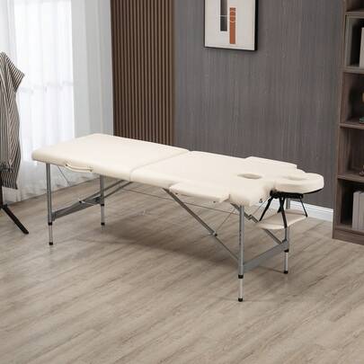 HOMCOM Mesa de masaje de spa