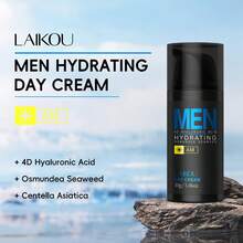 1 Peça Creme Hidratante Diurno Moisturizing LAIKOU para Homens 30g, Creme Facial Anti-Oxidação, Prevenção de Rachaduras, Loção Facial Hidratante para Todos os Tipos de Pele, Presente para Pai, Dia dos Pais - 30g - Visão 3