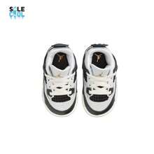 Nike Air Jordan 4 Retro TD Toddler Platinum Gold Shoes FZ8584-070 - 彩色 - 查看 4