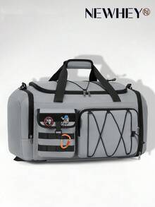 NEWHEY 男士三合一健身包 45升运动旅行包，带鞋仓，健身锻炼背包，可作随身周末旅行包或过夜旅行包 - 彩色 - 查看 10