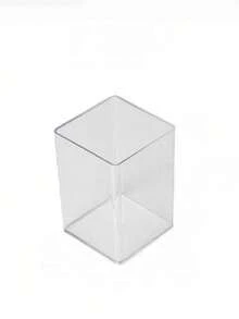Hộp đựng cọ trang điểm 3 ngăn bằng acrylic, thiết kế tối giản, thích hợp cho văn phòng, trường học, đựng cọ trang điểm. - Trong sáng - Xem 10