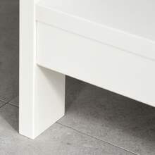 HOMCOM Mesa de banco - Blanco - Ver 8