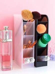 Desk Pen Holder, Pencils, Makeup Storage Box, Kawaii Large Capacity Desktop Organizer, Vertical Cabinet, School & Office Supplies, Back To School - Single Piece - View 8