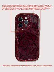 卡通猫咪彩绘软壳，奶油色，适用于 17/17 Pro Max、16/16 Pro/16 Pro Max、15、XR、7P/8P、P12 Pro Max、P13 Pro Max、P14 Pro Max、P13、P14、P11、P12、P14、XS/S/XS Max/7/8，可爱时尚加厚保护手机壳 - 彩色 - 查看 8