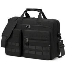 NEWHEY 15.6/17.3 Inch Men's Professional Messenger Bag, Waterproof Polyester Laptop Bag, Business Computer Bag, Laptop Bag - Multicolor - View 11