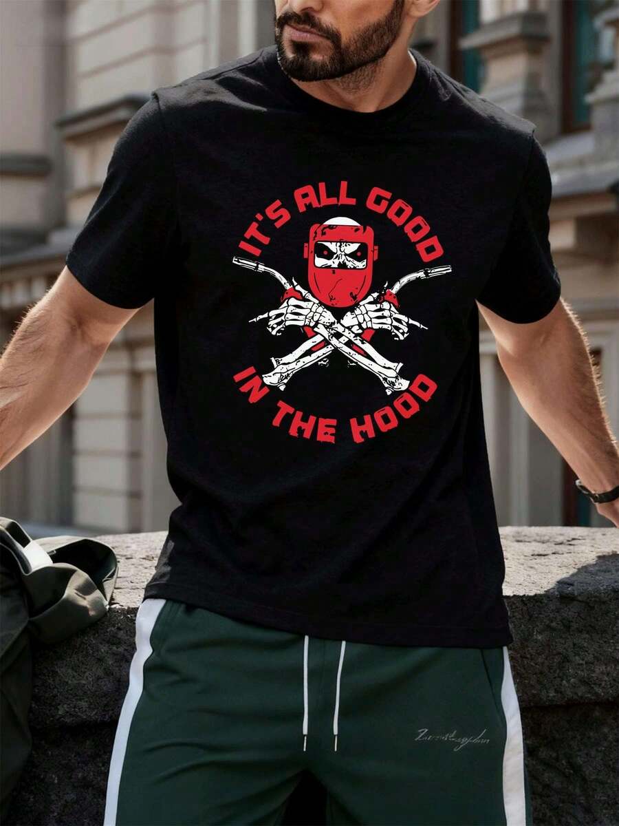 Magliette da uomo - nero - Visualizzare 1