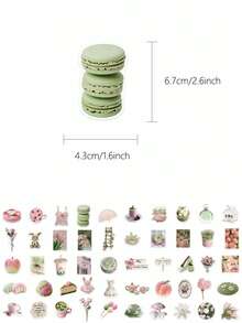 50pcs Early Summer Girl's Dream Sticker Suitcase Phone Case Notebook Skateboard - Early Summer Maiden - View 2