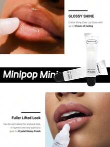 晶莹滋养唇彩 - 强效保湿，抚平唇纹，高光泽质地 - 奢华唇部护理套装，每瓶18毫升 - 双倍光泽，双倍愉悦，适合女性和女孩，抗干燥润唇膏，唇部护理，淡化唇纹，保湿滋养，唇部精华，唇部护理 - Honey - 查看 4