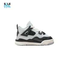 Nike Air Jordan 4 Retro TD Toddler Platinum Gold Shoes FZ8584-070 - 彩色 - 查看 2