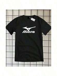 Mizun Premium Men's T-Shirt, 100% Cotton, New Release 2026 - 黑色 - 查看 1