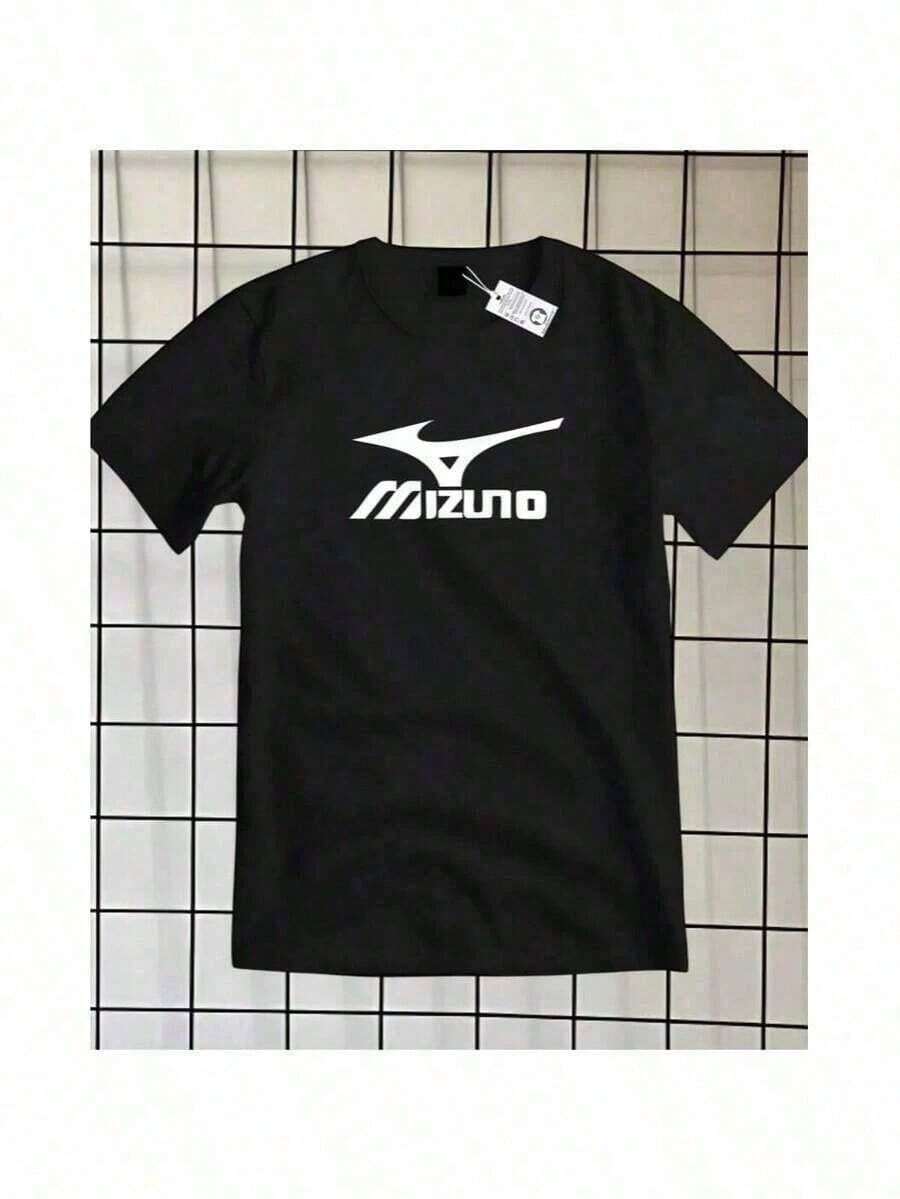 Mizun Premium Men's T-Shirt, 100% Cotton, New Release 2026 - 黑色 - 查看 1