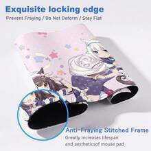 XXL Gamer Computer Desk Mat Nekopara Mouse Pad Cute Anime  Mousepad Carpet Office Laptop Mousemat Desktop Table Mat 900x400 - N1 - 查看 4