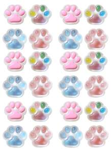 1/10 món đồ chơi móng vuốt mèo dễ thương, mềm mại, giúp giảm căng thẳng và lo âu, đồ chơi cào móng cầm tay, phù hợp cho trẻ tự kỷ, quà tặng ngày lễ, quà sinh nhật, quà Phục sinh, quà Halloween, quà Giáng sinh, quà nhét tất Giáng sinh, quà tặng tiệc tùng, quà tặng cho trẻ em, màu xanh dương cho bé trai, màu hồng cho bé gái, trò chơi trẻ em, đồ chơi trẻ em - Nhiều màu - Xem 2