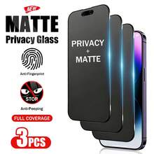 XINHONGYU Matte Privacy Ceramic Screen Protector 3pcs Anti-Peeping For IPhone 17 16 15 14 13 12 11 Pro Max Mini XR X XS Max 7 8 Plus SE Elegant Design High-Quality Material Anti-Scratch Suitable For Tech Consumers Spring Gift Birthday Anniversary - 3PCS - View 24