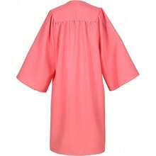 2026 Unisex Matte Graduation Gown And Cap Set With Tassel For Middle High School Bachelor - Pink - View 4