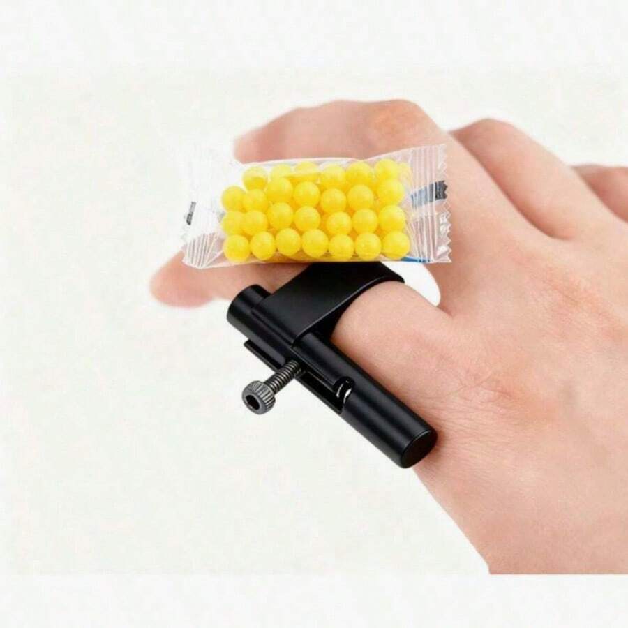 Finger Gun Game To Relieve Stress, Cute Cartoon Mini Finger Gun, Popular Electronic Gadget