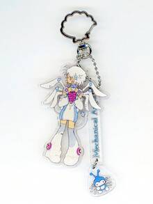 Llavero con marco de teléfono mini - Lindo estilo compacto de acrílico con colgante de dibujos animados Y2K, se puede colgar en mochilas u otros accesorios (foto no incluida) - Multicolor - Ver 20