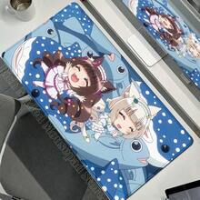 XXL Gamer Computer Desk Mat Nekopara Mouse Pad Cute Anime  Mousepad Carpet Office Laptop Mousemat Desktop Table Mat 900x400 - N1 - 查看 11