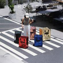 Wheeled Foldable Reusable Shopping Bag (Large, Black) Reusable Grocery Bag On 5 Wheels, Foldable Rolling Tote Carries Up To 76lb Shopping Trolley, Rolling Bag With 3 Handles, Zipper Clouser Rolling Tote Bag With Wheels For Laundry - A - 查看 6