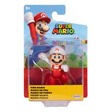 Jakks 任天堂太平洋世界 2.5 英寸跳跃马里奥 - 第 13 波 - 马里奥 Tanooki、猫马里奥、Boo、Waluigi、Bowser JR.、浣熊马里奥、害羞的家伙、蓝蟾蜍、火马里奥、库帕 - 彩色 - 查看 9